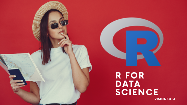 Women thinking to learn about R FOR DATA SCIENCE